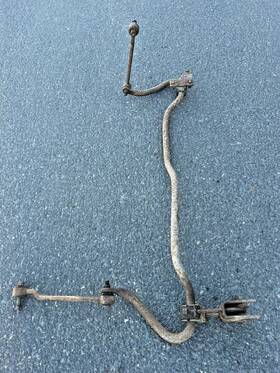 1977.7 Oem Ford 1978 1979 Dana 44 60 Front Axle Sway Bar W Brackets F250 F350 Snow Fighter