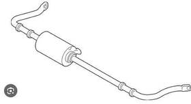 Lr015341 Rover 2010-2013 Range Spt Rear Stabilizer Bar Oem Lr015341 Rover 2010-2013 Range Spt Rear Stabilizer Bar Oem