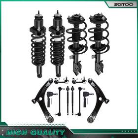 C844614n01 Scitoo For 07-12 Dodge Caliber Complete Struts Assembly Sway Bar Control Arm Tierod Kit