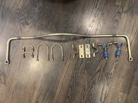 113662 Speedway Motors 1965 1966 Ford Mustang Rear Sway Bar Kit 3/4 Inch 65 66 V8 289