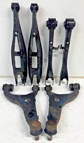20252-sc000 Subaru 2009-2013 Forester Rear Upper And Lower Control Arms W Trailing Arm Lh Rh