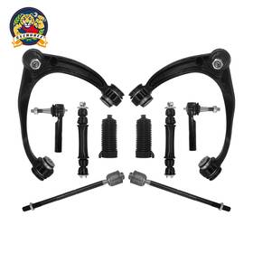 K80669 Svenubee 10pcs Fit 2007-2013 Sierra Silverado1500 Front Control Arm With Ball Joint Sway Bar