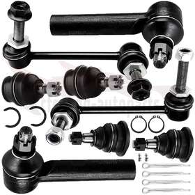 Ec83920701 Sztautopartstore Front Ball Joints Steering Sway Bar Tie Rod End For 2010 11-2018 Toyota 4runner