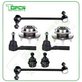 Ta82444701p Topcn-autoparts Fits 2009-11 Dodge Journey Front Wheel Bearing Lower Ball Joint Tie Rod Sway Bar