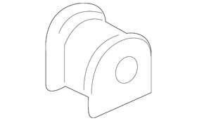 48815-06090 Toyota Genuine Suspension Stabilizer Bar Bushing Front