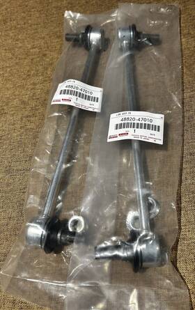 Toyota 48820-47010 New 2 Front Sway Bar End Links Fits Corolla Matrix Prius Us