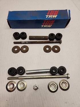 18053-2 Trw 2pcs 1 Used New 18053 Front Suspension Stabilizer Sway Bar Links Nut Mis 18053-2 Trw 2pcs 1 Used New 18053 Front Suspension Stabilizer Sway Bar Links Nut Mis
