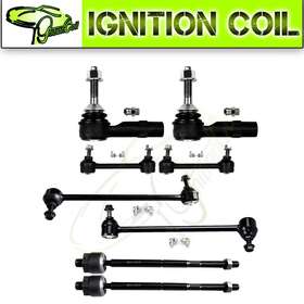 Vap81384301l Vap-autoparts Front And Rear 8pc Tie Rod Sway Bar Link Suspension Kit For 2008 Mercury Sable