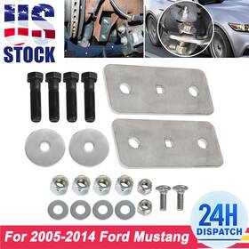 Srk001 Vroomautoly For Ford Mustang 2005-2014 Rear Sway Bar Relocation Kit Stainless Steel Bracket