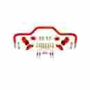 Xsb008r Bmr Suspension Fabrication Sway Bar Rear Steel Red 1 2 Dia Buick Chevy Olds Pontiac