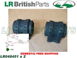 Land Rover Front Stabilizer Sway Bar Bushing Set Range Sport LR048451. Fixed Price $39.00.