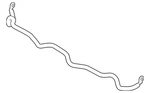 Genuine Subaru Stabilizer F 20401AN01B. Fixed Price $108.74.