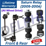 Delphi Oem Front & Rear Sway Bar Links For 2005-2006 Saturn Relay, 12YR Warranty. Fixed Price $101.99.