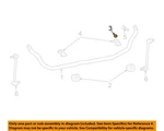 Chrysler Oem Sway Bar-front-stabilizer Nut 6508274AA. Fixed Price $10.00.