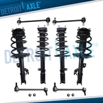 8PC Front Rear Struts W/spring Sway Bars For 2008 2009 2010 - 2012 Toyota Avalon. Fixed Price $369.17.