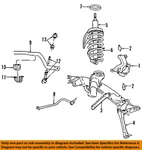 Dodge Chrysler Oem 03-09 Ram 2500 Stabilizer Sway Bar-front-bar 52106813AB. Fixed Price $575.00.