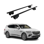 Roof Racks Luggage Carrier Cross Bars Iron For Genesis GV80 2021-2026 Black 2PCS. Fixed Price $179.99.