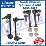 Moog Oem Front & Rear Sway Bars, For 2003-2022 Toyota 4RUNNER,FJ Cruiser, GX470. Fixed Price $161.95.