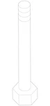 Genuine Mercedes-benz Cap Screw 000912-010224. Fixed Price $12.11.