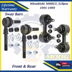 Moog Oem Front & Rear Sway Bars For 1991-1999 Mitsubishi 3000GT/ECLIPSE. Fixed Price $139.93.