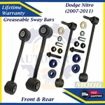 Moog Oem Front & Rear Sway Bar Links For 2007-2011 Dodge Nitro Lifetime Warranty. Fixed Price $122.36.