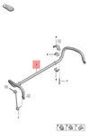 Genuine Porsche 911 Carrera Stabilizer Complete 992411303DY. Fixed Price $418.43.