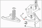 Genuine Mercedes C107 W114 W115 /8 Torsion Bar 1073230165. Fixed Price $198.14.