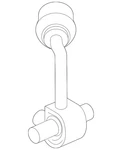 Genuine Hyundai Stabilizer Link 55540-J9500. Fixed Price $57.29.