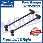 Pair Moog Oem Greasable Front Sway Bars 2019-2023 Ford Ranger Lifetime Warra. Fixed Price $83.79.