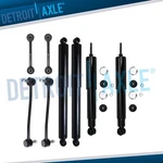 2WD Front & Rear Shock Absorbers Assembly + Sway Bars Ford F-350 Super Duty. Fixed Price $109.46.