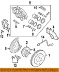 Chrysler Oem 08-09 Aspen Front Suspension Components-brake Pads 1BP00284AA. Fixed Price $60.00.