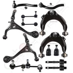 14PCS Front U+l Suspension Kit Control Arm Tie Rod End For 2003-07 Honda Accord. Fixed Price $129.67.
