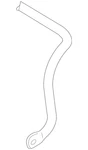 Genuine Audi Stabilizer Bar 1K0-511-409-CB. Fixed Price $141.94.