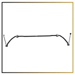 2010-14 Mercedes E350 Coupe Rear Suspension Sway Bar Stabilizer A2043261465 Oem. Fixed Price $63.00.