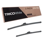 Windshield Wiper Blades Of White Extreme Weather Trico 35-2418 Inch. Fixed Price $46.99.