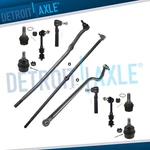 4WD Front Ball Joints Sway Bars Tie Rods Track For 2000 2001 Dodge Ram 1500. Fixed Price $215.01.