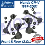 Moog Oem Greasable Front & Rear Sway Bars For 1997-2001 Honda Cr-v Lifetime War.. Fixed Price $123.95.