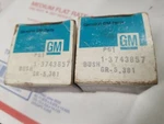 Nos 1963 - 82 Corvette Rear Axle Trailing Arm Bushings Gm# 3743857 Set Of. Fixed Price $45.00.