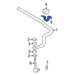 For Toyota Tacoma 95-04 Front Right Suspension Stabilizer Bar Bracket. Fixed Price $22.08.