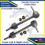 Moog Oem Front Sway Bars For 1998-2002 Lincoln Town Car 4.6L Lifetime Warranty. Fixed Price $91.96.