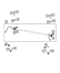 Genuine Mopar Rear Suspension Stabilizer Bar 68431826AC. Fixed Price $414.64.