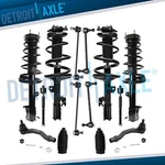 Front Struts Tie Rods Sway Bars Ball Joints Boots For 2010 - 2017 Chevy Equinox. Fixed Price $264.87.