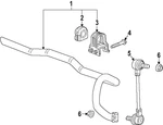 Genuine Gm Stabilizer Link 26428441. Fixed Price $12.52.