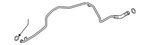 Genuine Audi Pressure Tube 8K0-317-817-DH. Fixed Price $242.26.