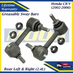 New Moog Oem Greasable Rear Sway Bar Links For 2002-2006 Honda Cr-v Lifetime W.. Fixed Price $76.69.
