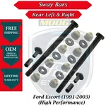 Moog Oem Rear Sway Bar Links 1991-2003 Ford Escort Lifetime Warranty. Fixed Price $52.56.