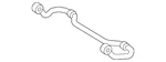 Genuine Toyota 4RUNNER Stabilizer Bar 48805-60180. Fixed Price $248.11.