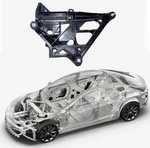 Oem 21-24 Tesla Model S/x Air Suspension Compressor Bracket 1027918-00-F. Fixed Price $150.00.