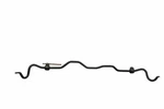 Genuine Oem Rear Suspension Stabilizer Bar For Mercedes-benz CL550 2213200411. Fixed Price $143.08.