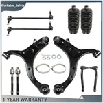 Suspension Kit Front Control Arm Sway Bar Tierod 07-12 For Hyundai Santa Fe 10X. Fixed Price $68.12.